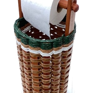 Toilet Paper Basket w/dowel