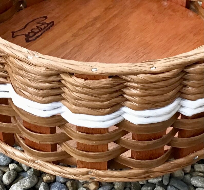 Laundry Basket With Leather Handles Etsy