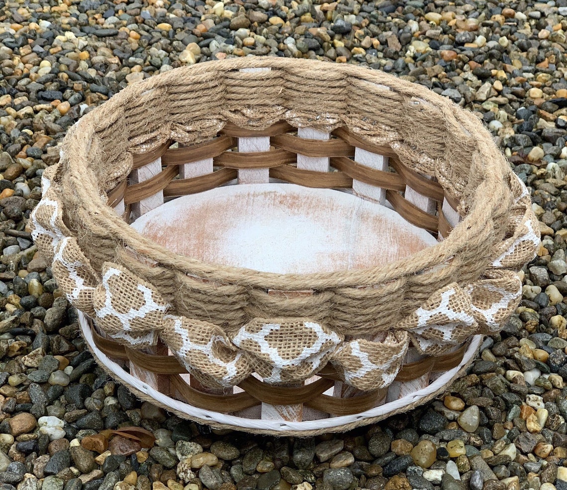 9 Inch Lazy Susan Basket Etsy