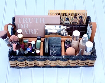 Basket for makeup discount