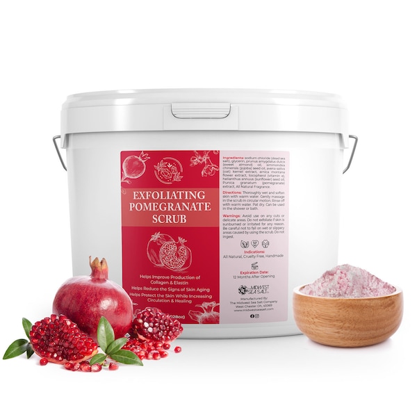 Exfoliating Pomegranate Scrub - 128oz