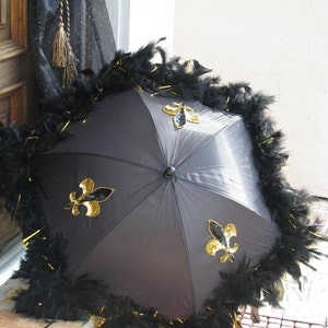 Groomsmans second line umbrella.
