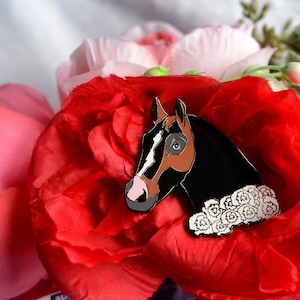 AP INDY Horse Racing Enamel Pin