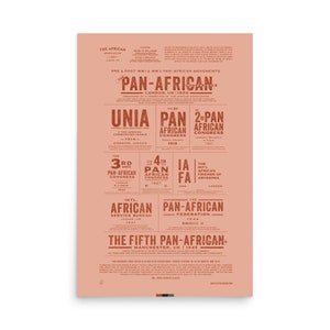 A Pan-African Movement Poster