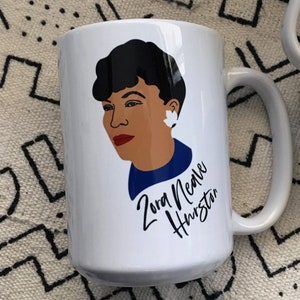 Zora Neale Hurston Black History double-sided Coffee Mug