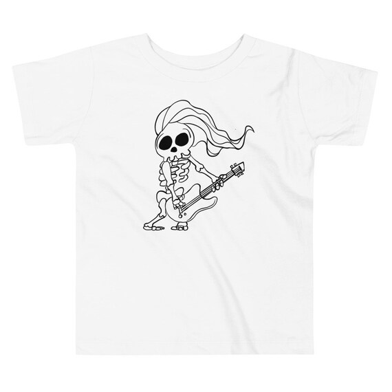 ROCK STAR TODDLER WHITE T SHIRT