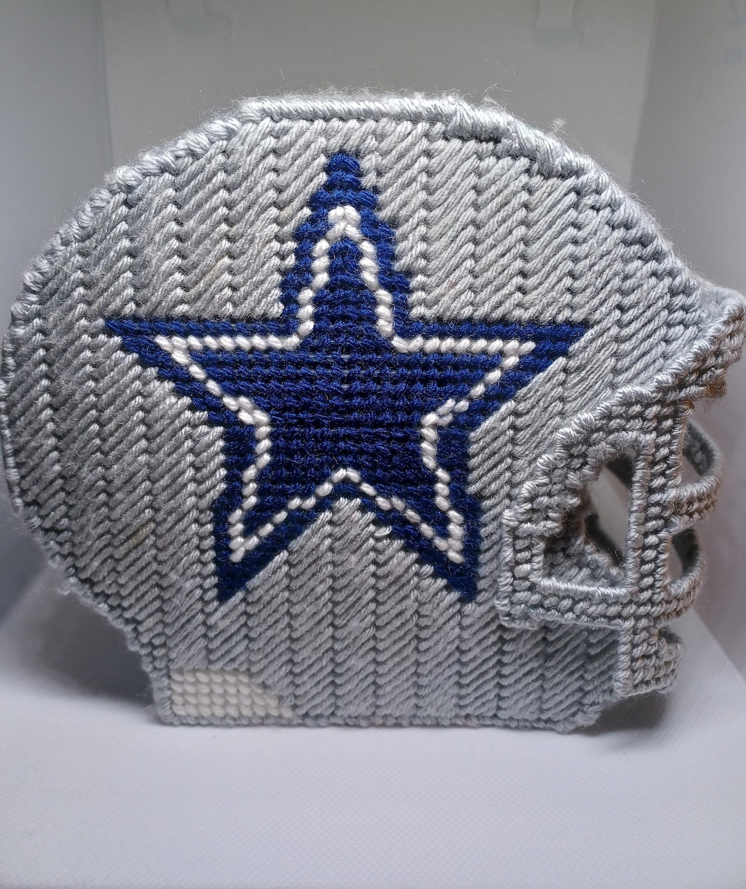 Tissu Carré Cowboys De Dallas NFL - Coton, 8.5 X 8.5 Pouces, Bleu, Neuf, Pour Patchwork Ou Décoration