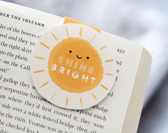 Sun Shine Bright Magnetic Bookmark (Jumbo)