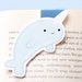 Narwhal Magnetic Bookmark Jumbo | Etsy