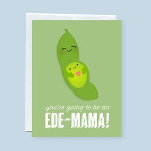 Vous allez être un Punny EDE-MAMA Carte de vœux