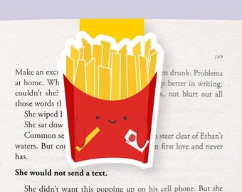 Fries Magnetic Bookmark (Jumbo)