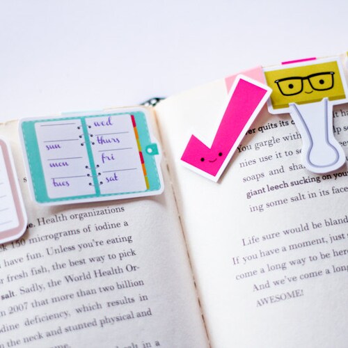 Binder Clip Buddies the Reset Girl Collab mini 5 Pack - Etsy