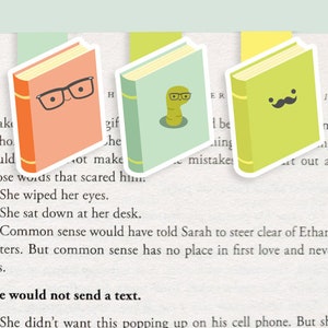 Bookish Mini Magnetic Bookmarks (Mini 3 Pack)