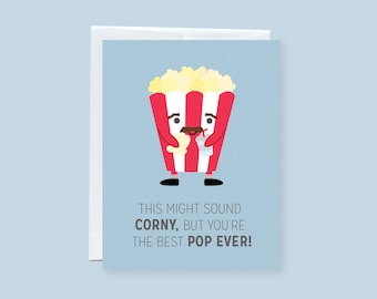 Father's Day or Birthday "Pop" Greeting Card