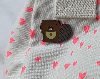 Beaver Enamel Pin