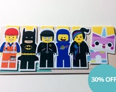 Lego Mini Magnetic Bookmarks