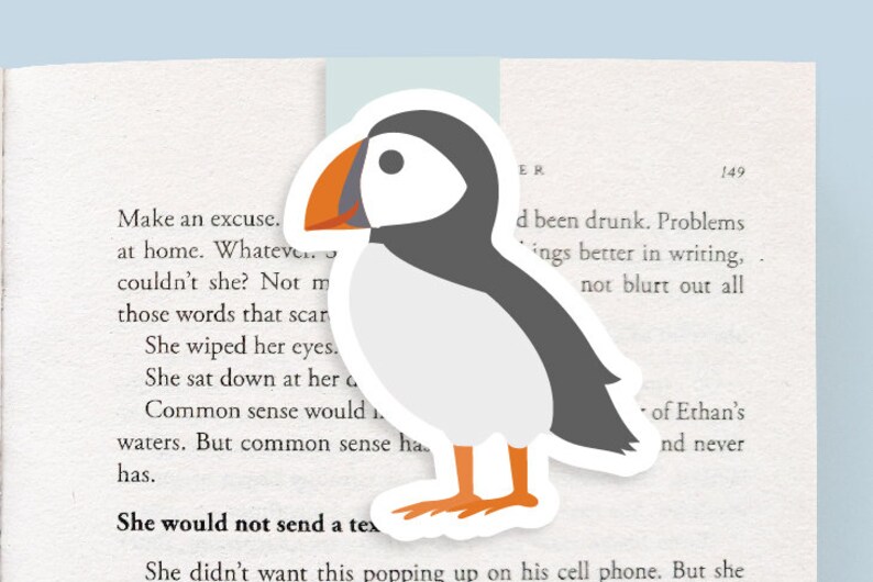 Puffin Magnetic Bookmark Jumbo image 1