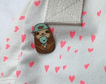 Sloth Enamel Pin