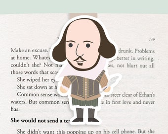 William Shakespeare Magnetic Bookmark (Jumbo)