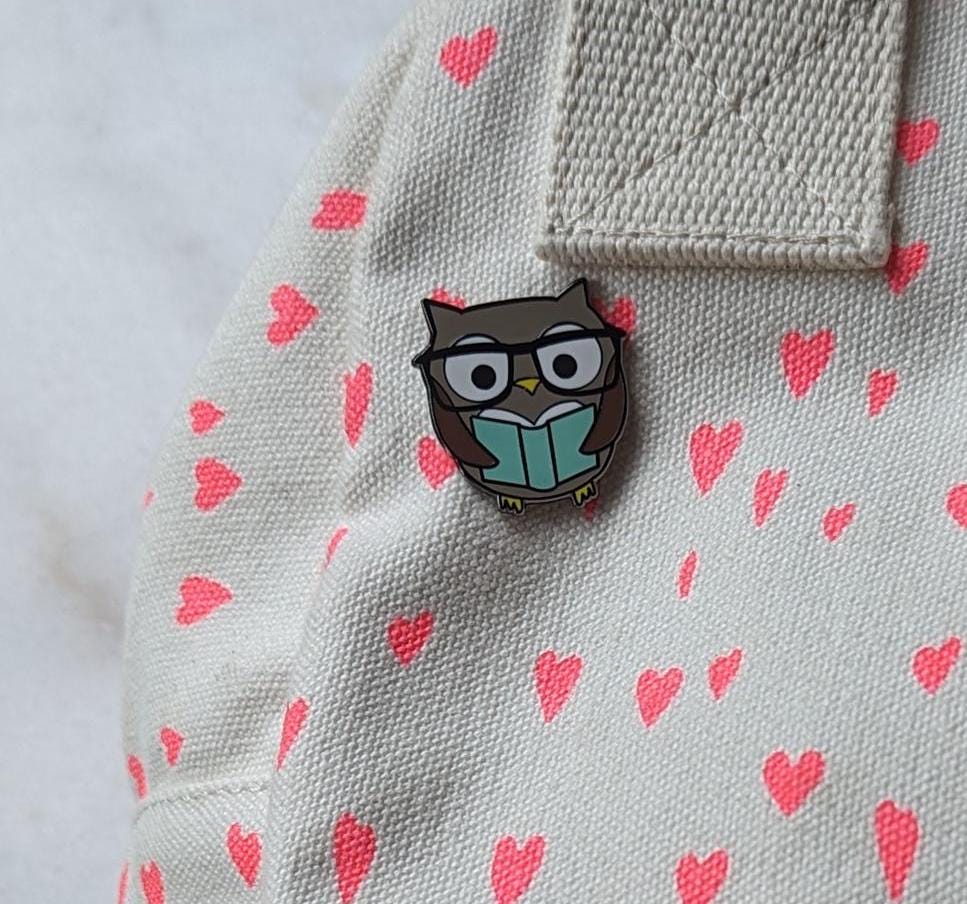 Owl Enamel Pin