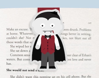 Vampire/Dracula Magnetic Bookmark (Jumbo)