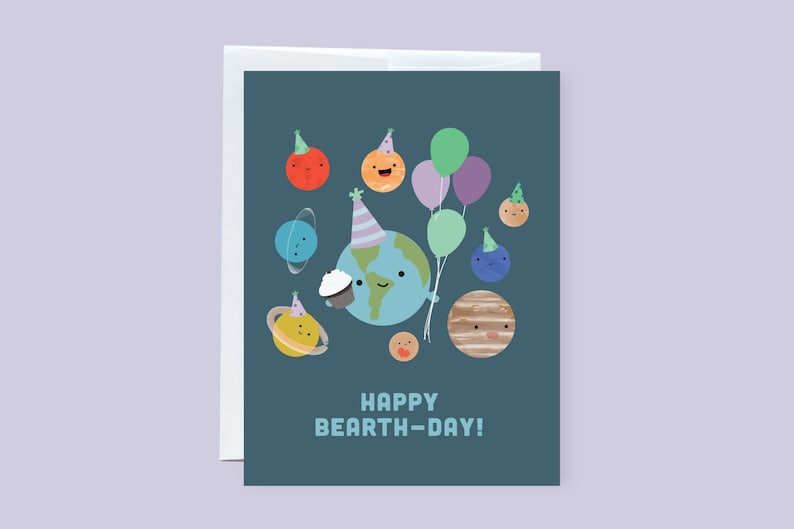 Happy Bearth-day Greeting Card image 1