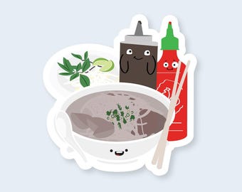 Pho Vinyl Sticker