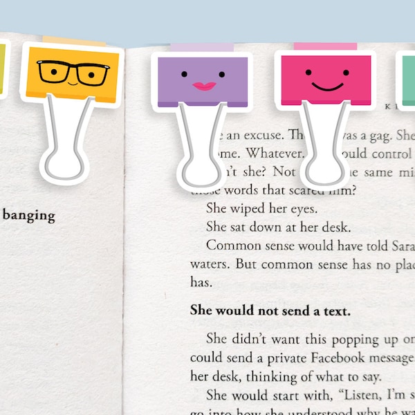 Binder Clip Buddies - The Reset Girl Collab (Mini 5 Pack)