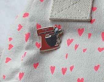 Kitchen Mixer Enamel Pin