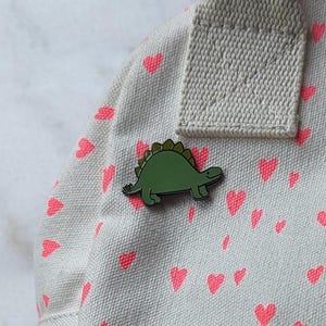 Stegosaurus Enamel Pin