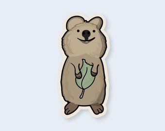 Quokka Vinyl Sticker