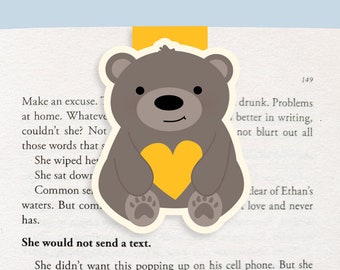 Bear Magnetic Bookmark (Jumbo)