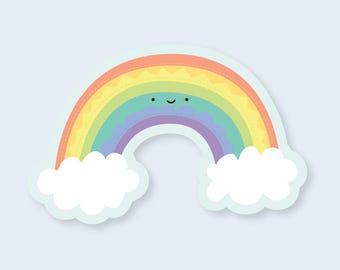 Rainbow Vinyl Sticker