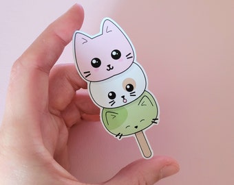 Mochi Kitties vinyl sticker