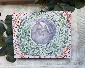 Watercolor Squirrel Art Print Cute Squirrel Art Squirrel Print Woodland Art Print Squirrel Lover Wildlife Art Print Squirrel Calming Art