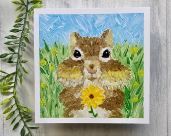 Chipmunk art cute chipmunk print woodland art forest friends chipmunk print cute wildlife art forest animal art chipmunk lover chipmunk cute