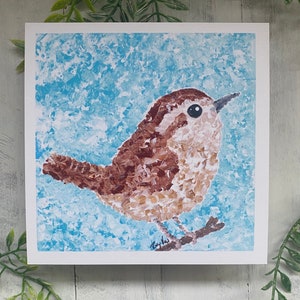 Carolina Wren Art Print Carolina wren art Bird Art Print Cute Bird Art Carolina Bird Cute Bird Gift Ideas Bird lover Birder Gift Birder Art