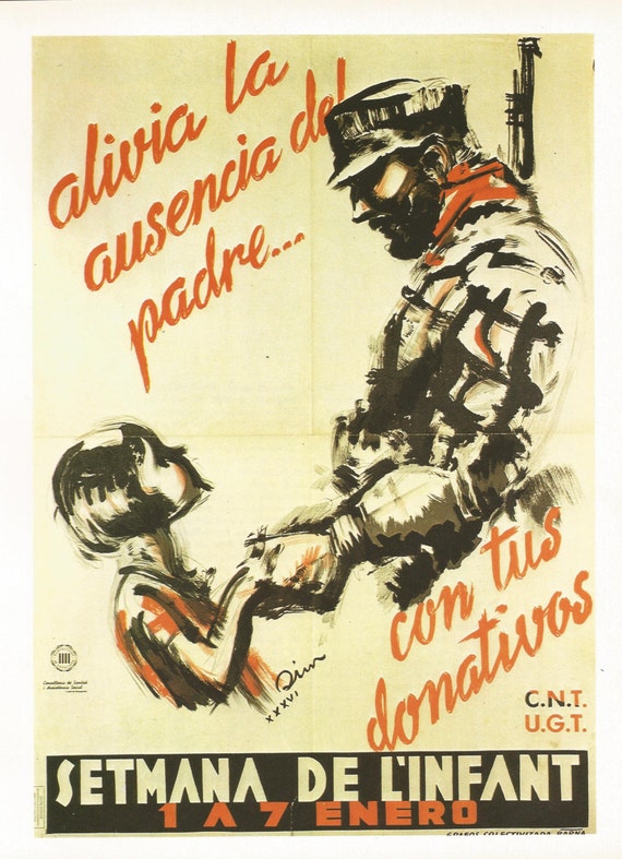 War Propaganda Spanish Civil Madrid Anti Fascist Socialism Spain Framed Print