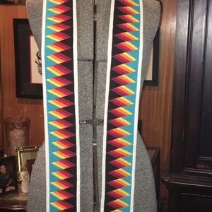 New Seminole Patchwork Graduation Stole