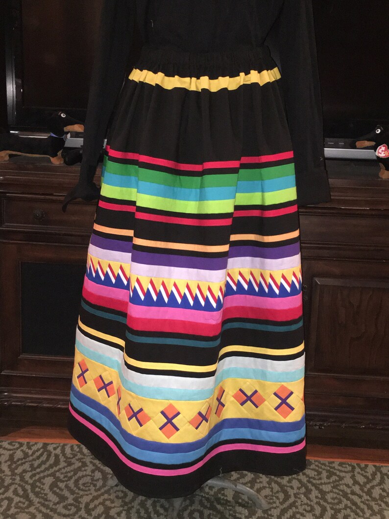 New Seminole Patchwork Skirt image 3