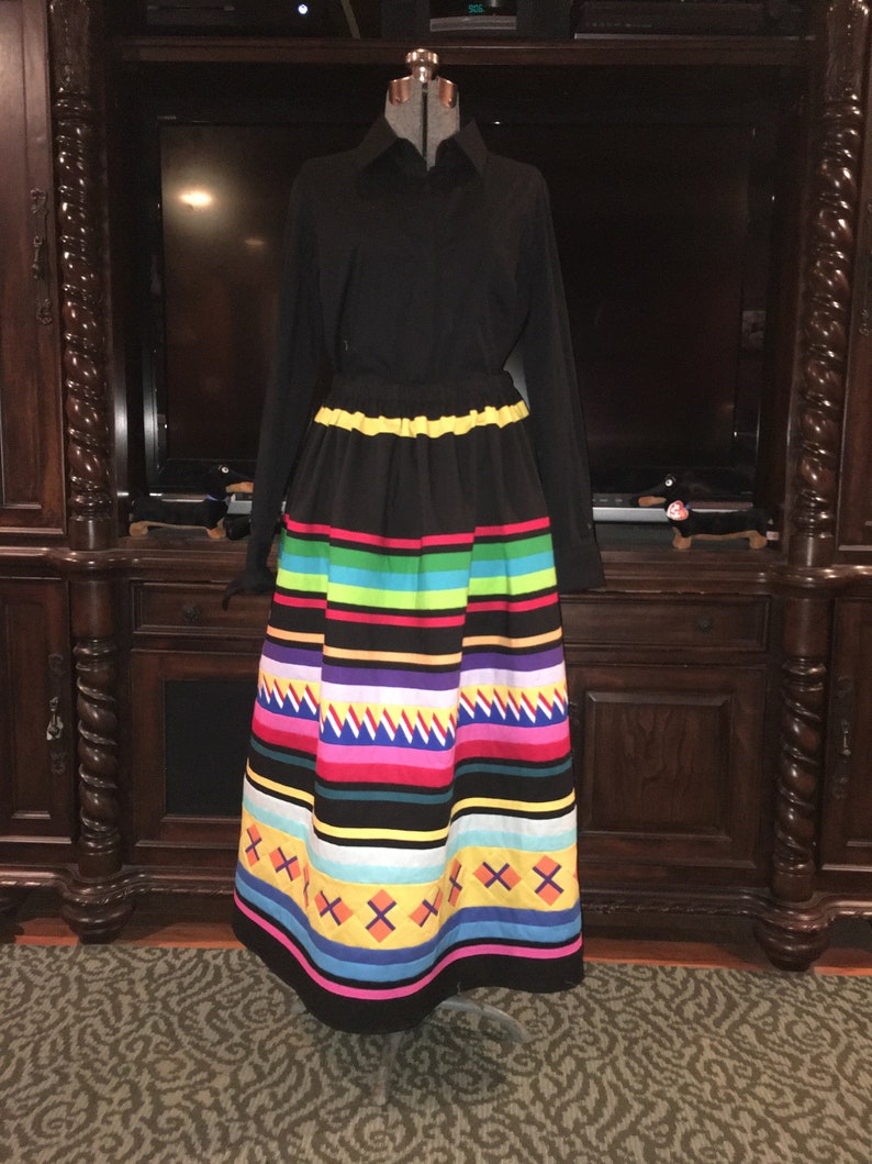 New Seminole Patchwork Skirt image 1