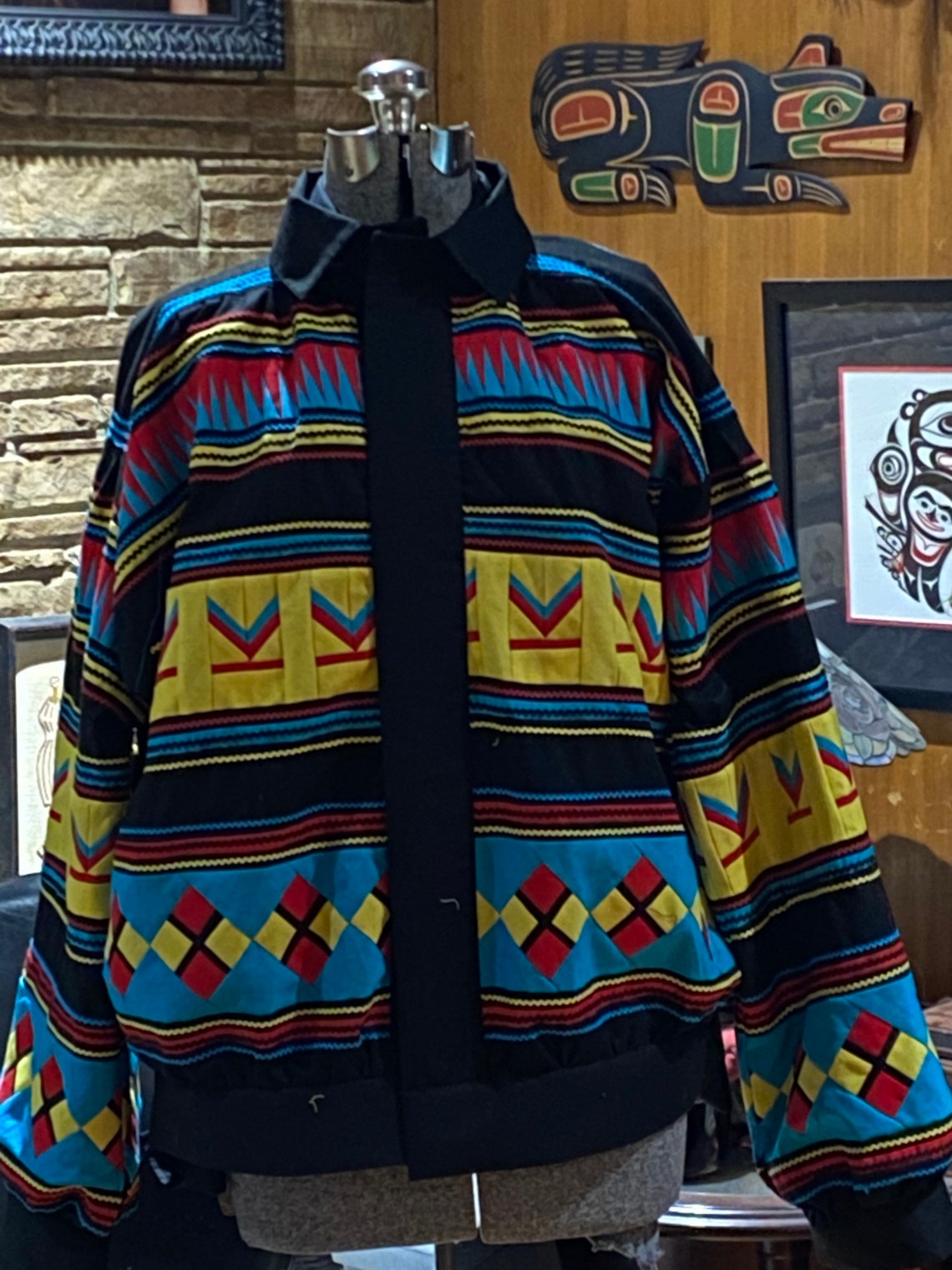 New Seminole Patchwork Jacket - Etsy UK