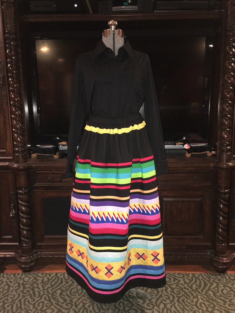 New Seminole Patchwork Skirt image 4