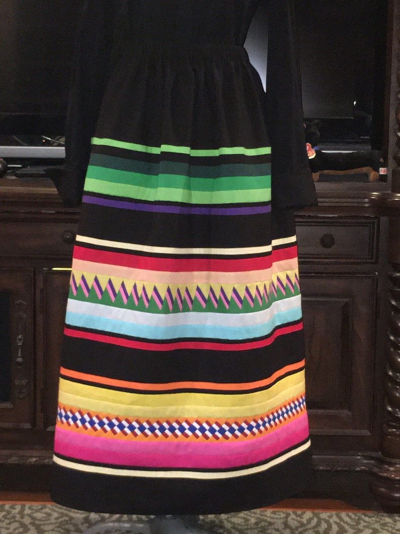 Beautiful New Seminole Patchwork Skirt - Etsy