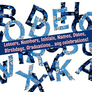 Letras e números para passar a ferro em tecido Liberty of London são ótimas opções para decoração "faça você mesmo", colchas de patchwork, roupas recicladas, presentes para decoração de berçário!