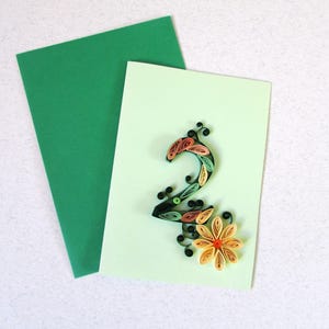 Paper Quilling 2nd Birthday Milestone Card, Custom Floral Table Number, Kids 2 Year Old Boy Gift, Toddler Girl Present