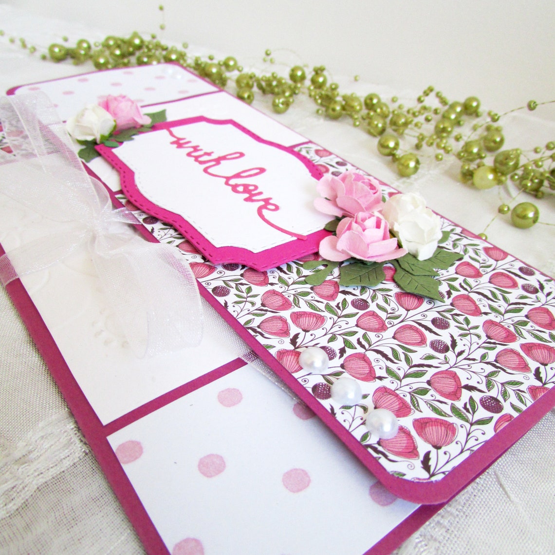 50th Birthday Card Cash Envelope Wallet Friend Thank You Etsy