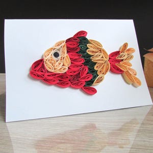 Papier filigraan vissen symbool 30e verjaardag kaart, sterrenbeeld astrologie decor, kamergenoot wiel van het jaar geschenken