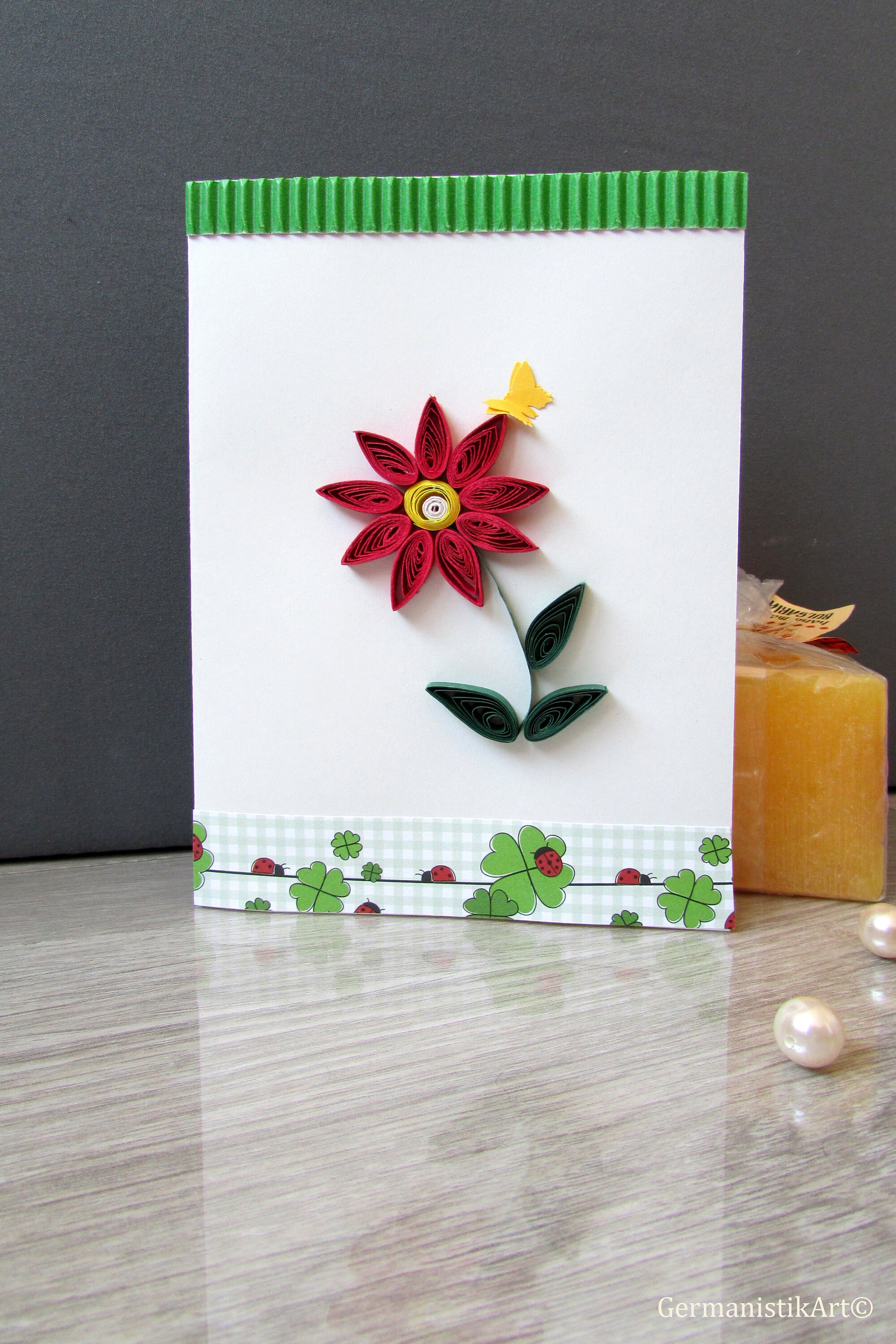 Quilling Greeting Card For Best Sister 10th Birthday Card Etsy