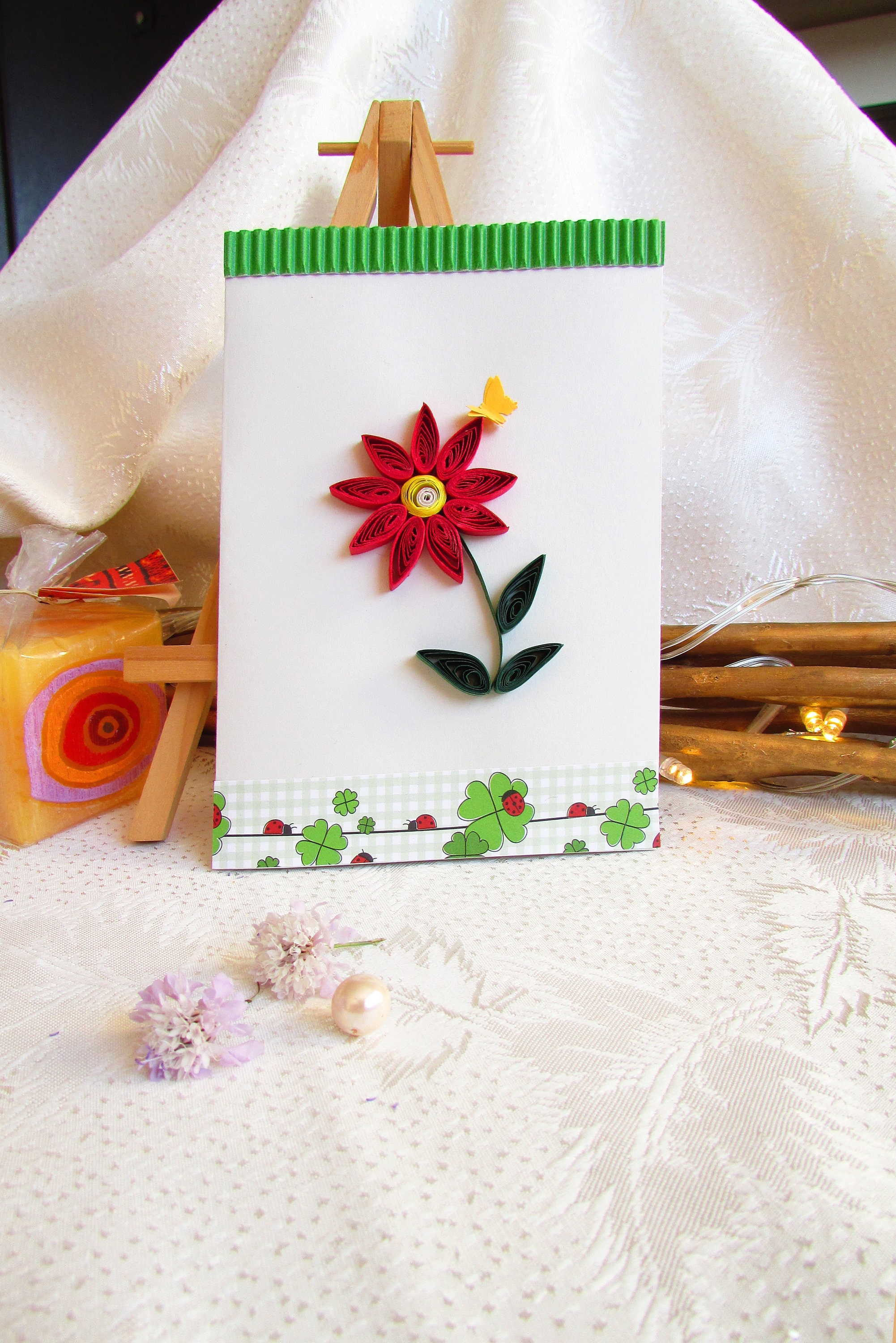 Quilling Greeting Card For Best Sister 10th Birthday Card Etsy